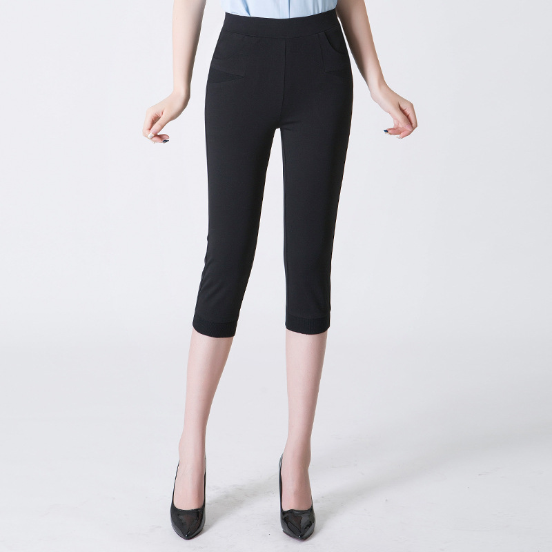 Zip Ankle Crop Bengaline Pant  |  Womens Crops & Capris Bottoms Crops & Capris