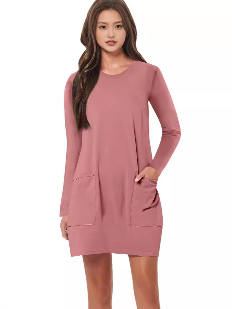 3/4 Sleeve Knitwear Pocket Tunic  |  Womens Tunics Tops Tunics